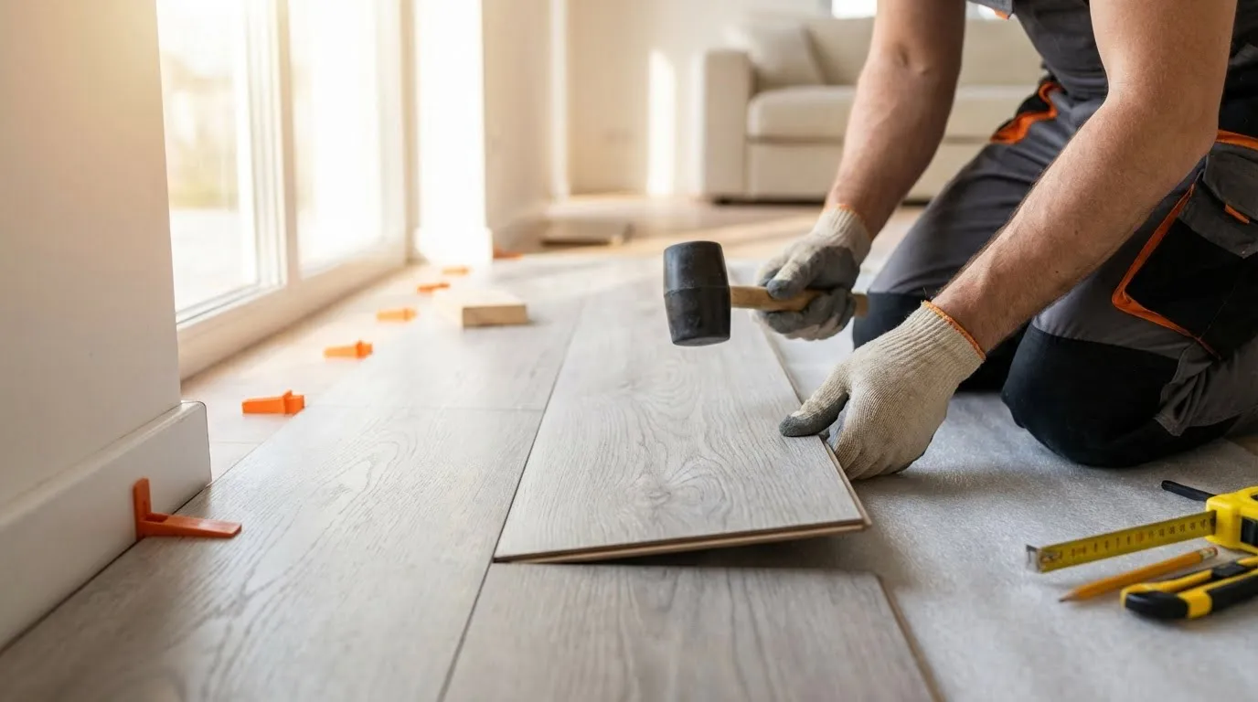 Laminált padló szakszerű lerakása - Melegburkoló Budapest