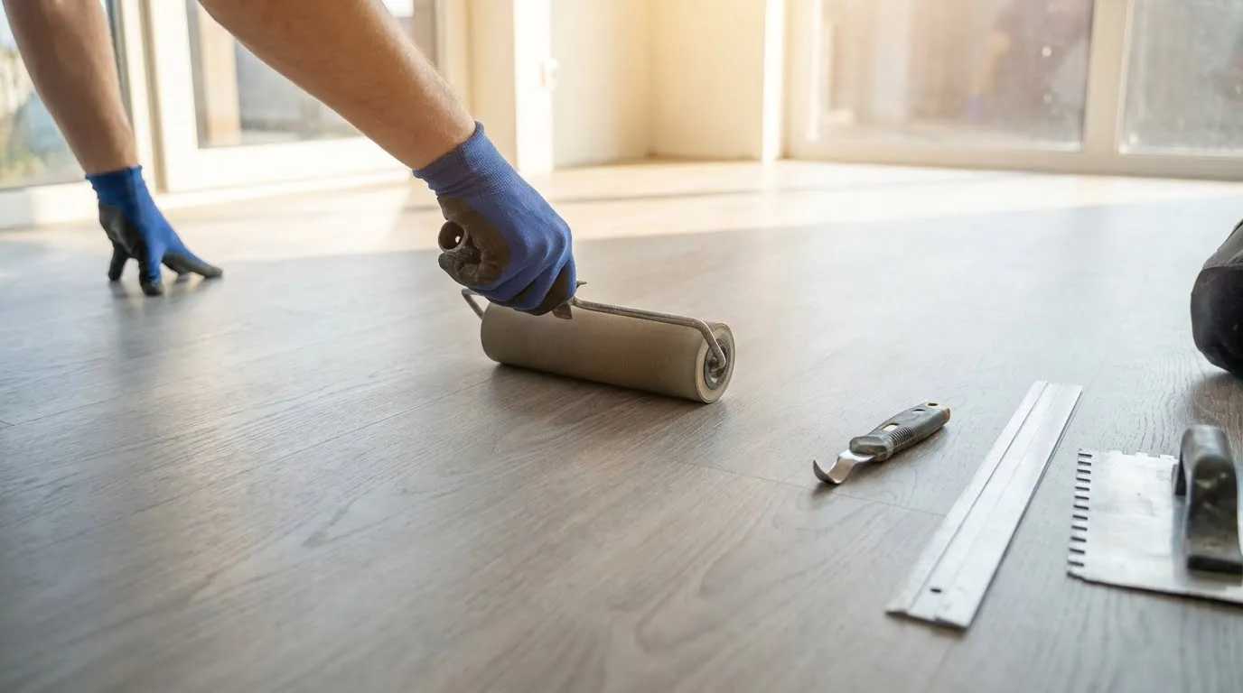 PVC padló lerakás szakszerűen - Melegburkoló Budapest